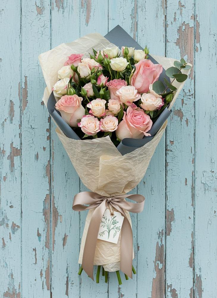 Букет цветов из: Розы в Борисово