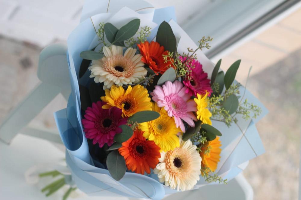 Букет цветов из: Герберы в Борисово