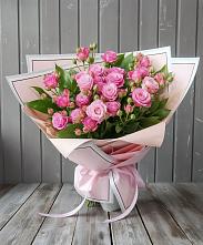 Букет Розовый кустик #REPLACE_PRED# Борисово
