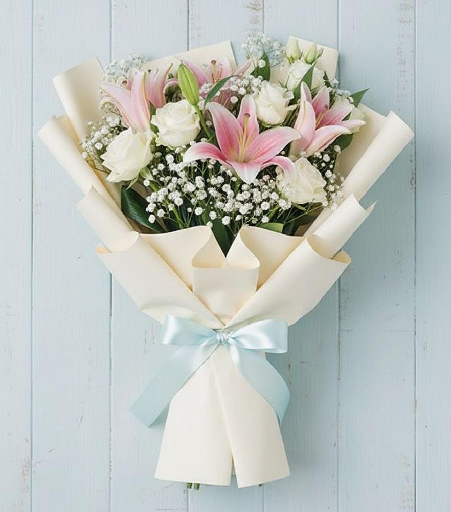 Букет цветов из: Лилии в Борисово