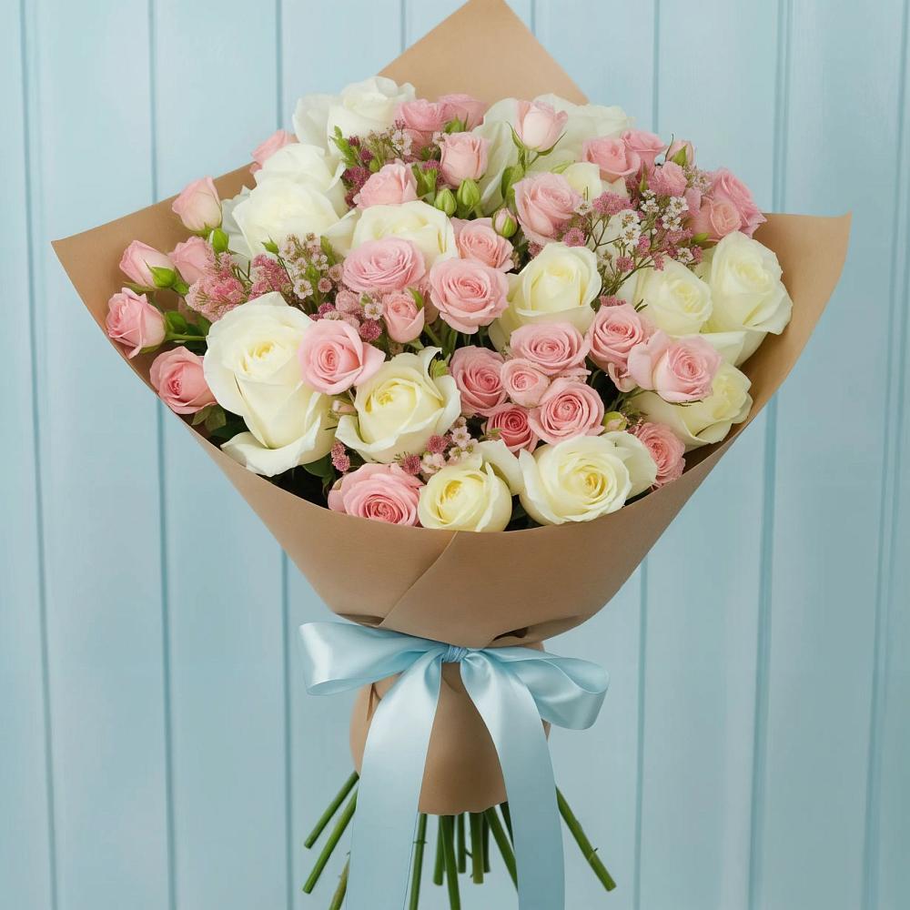 Букет цветов из: Розы в Борисово