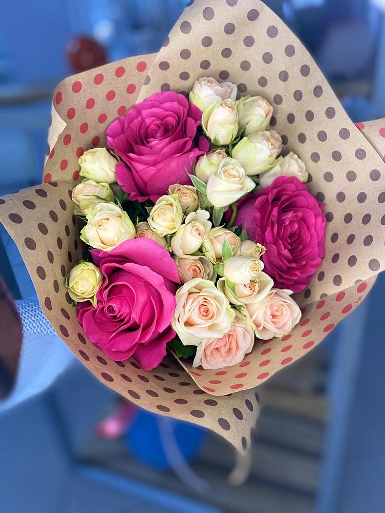 Букет цветов из: Розы в Борисово