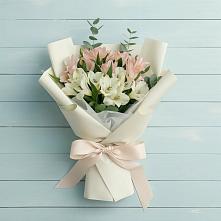 Букет цветов из:  Альстромерии в Борисово