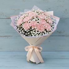 Букет цветов из:  Гвоздики в Борисово