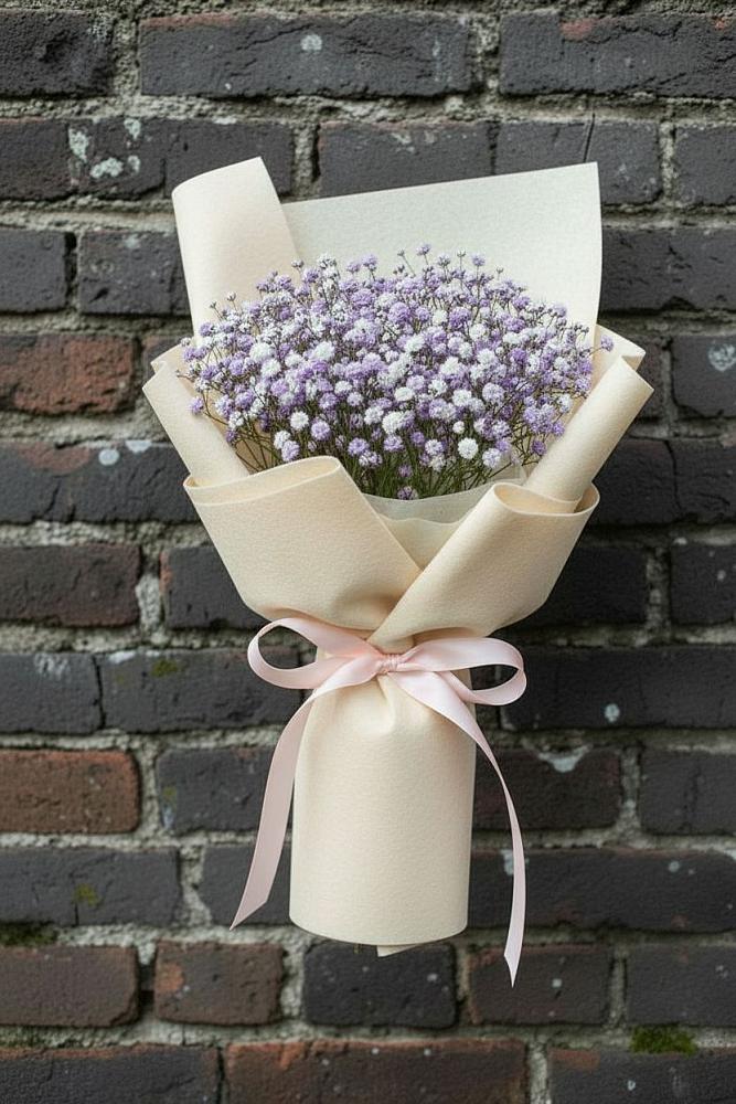 Букет цветов из: Гипсофила в Борисово