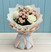Букет цветов из:  Розы в Борисово