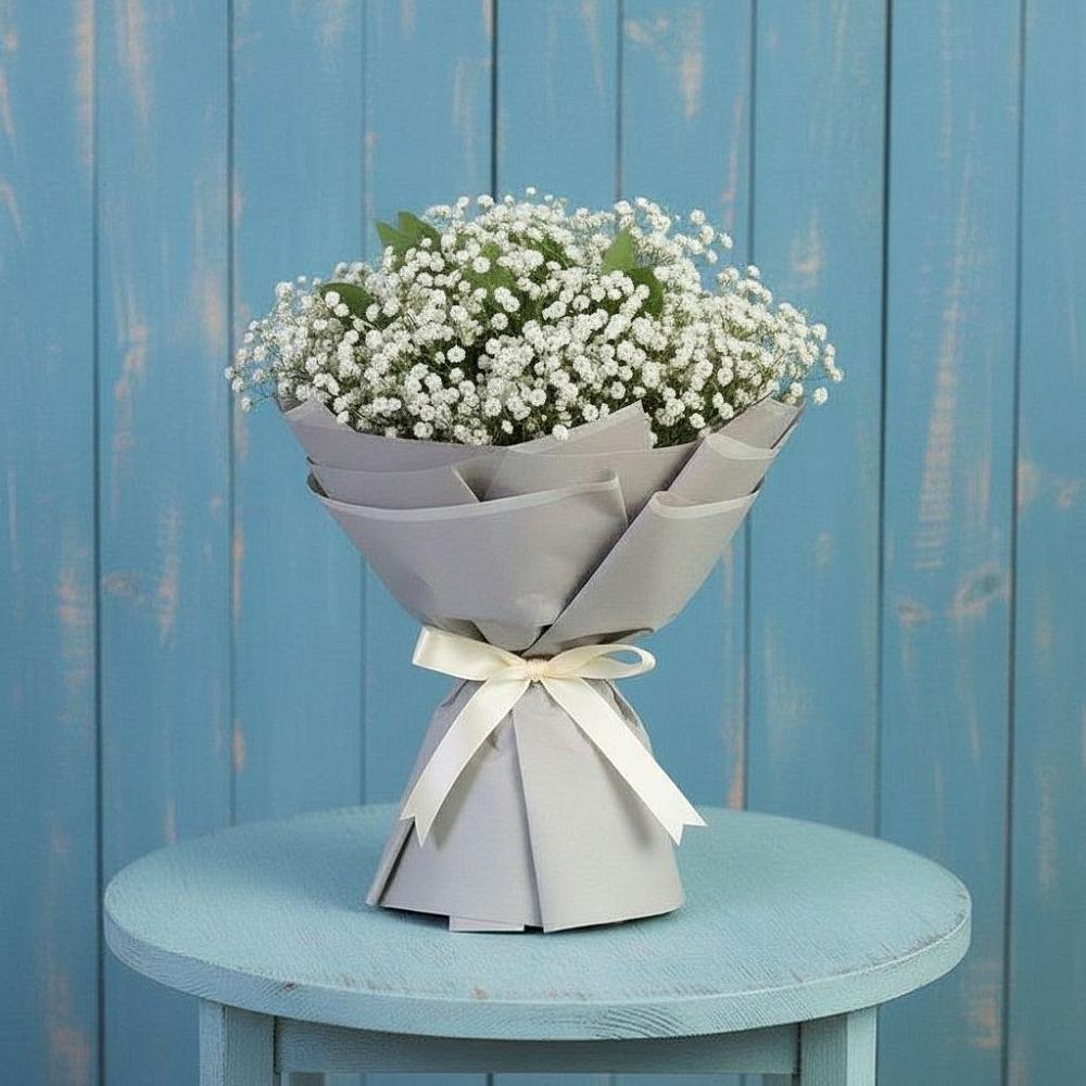 Букет цветов из: Гипсофила в Борисово