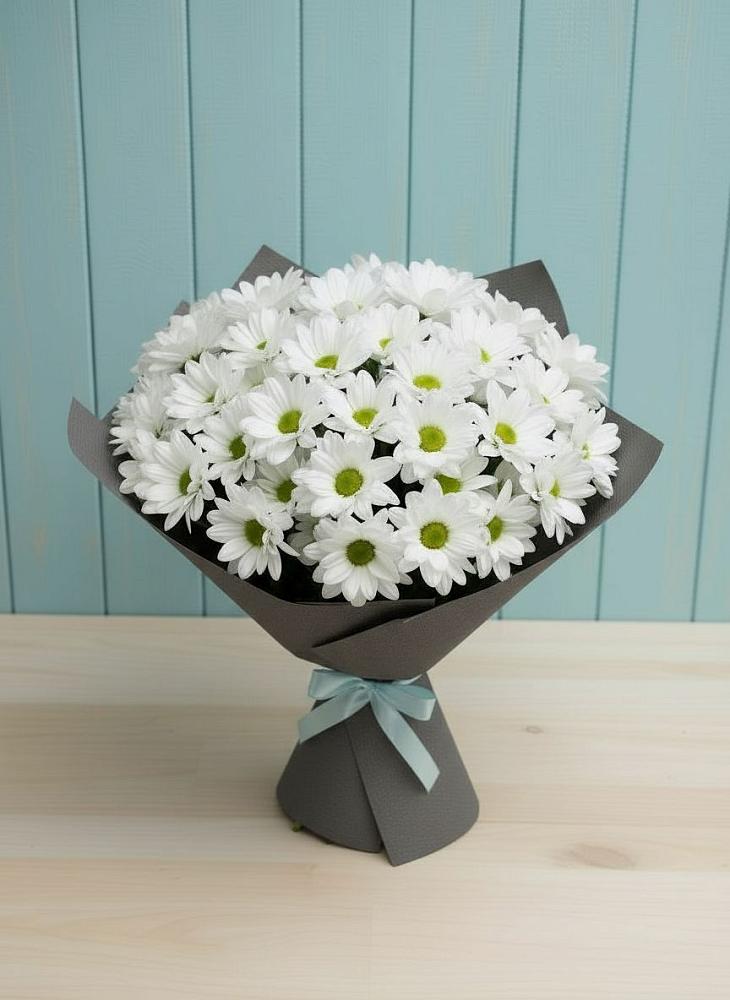 Букет цветов из: Хризантемы в Борисово