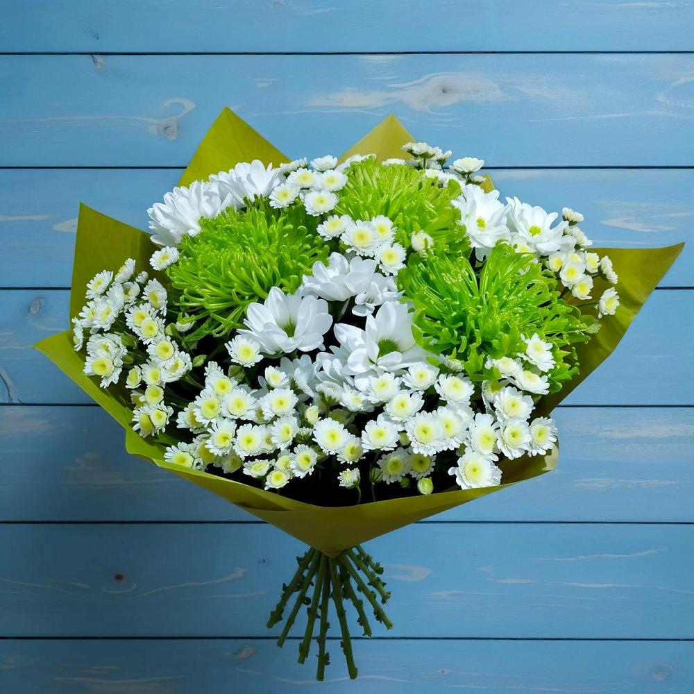 Букет цветов из: Хризантемы в Борисово