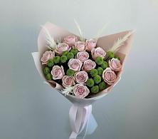 Букет цветов из:  Розы и Хризантемы #REPLACE_PRED# Борисово