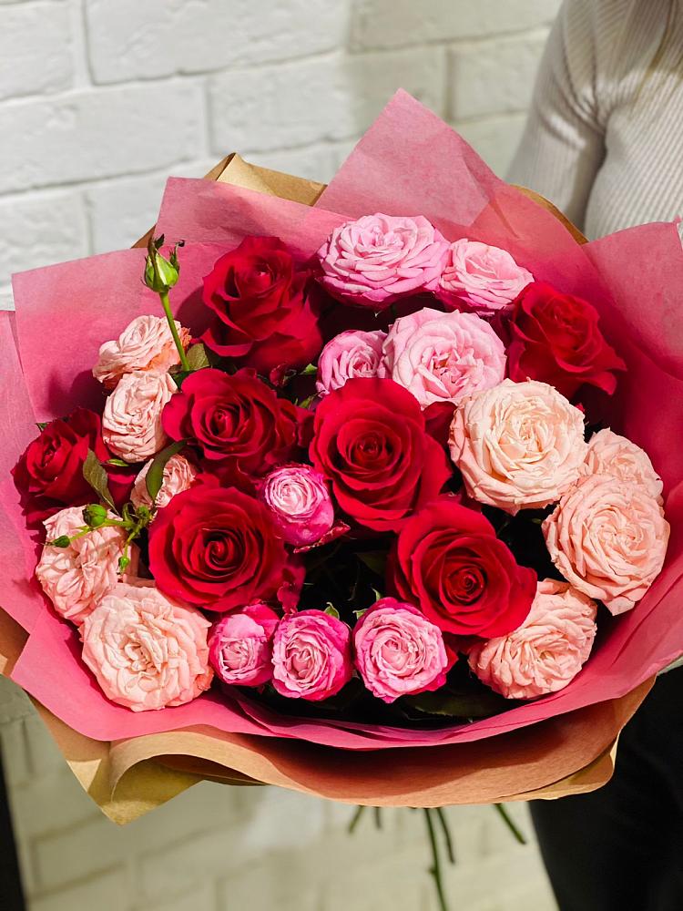 Букет цветов из: Розы в Борисово