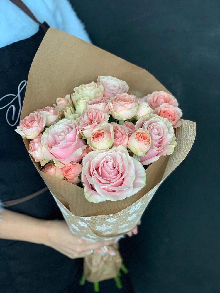 Букет цветов из: Хризантемы и Розы в Борисово