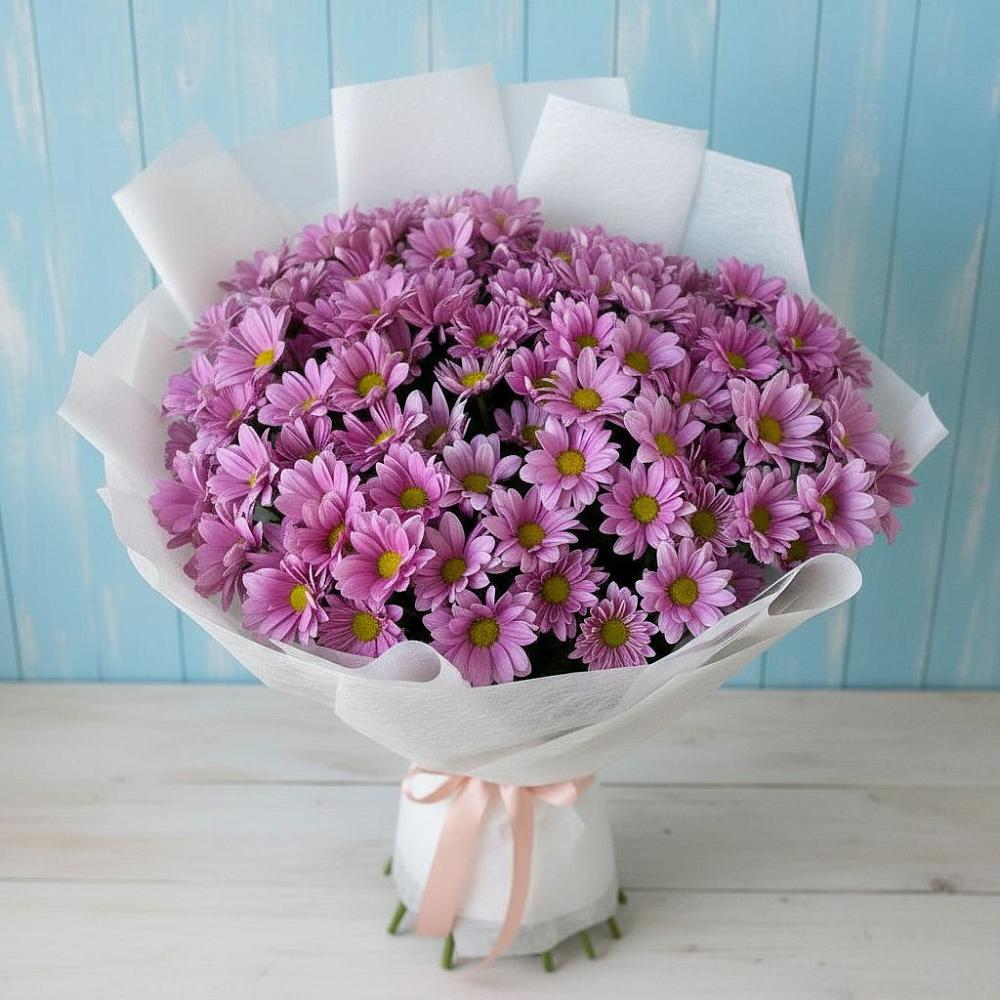 Букет цветов из: Хризантемы в Борисово