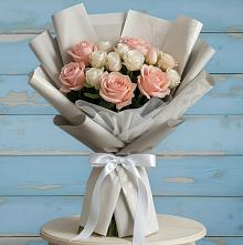 Букет цветов из:  Розы в Борисово