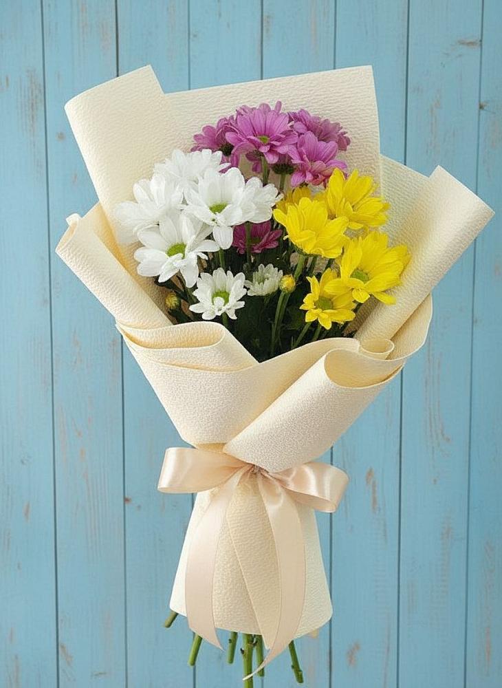 Букет цветов из: Хризантемы в Борисово