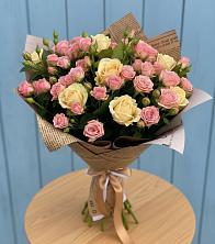 Букет цветов из:  Розы в Борисово