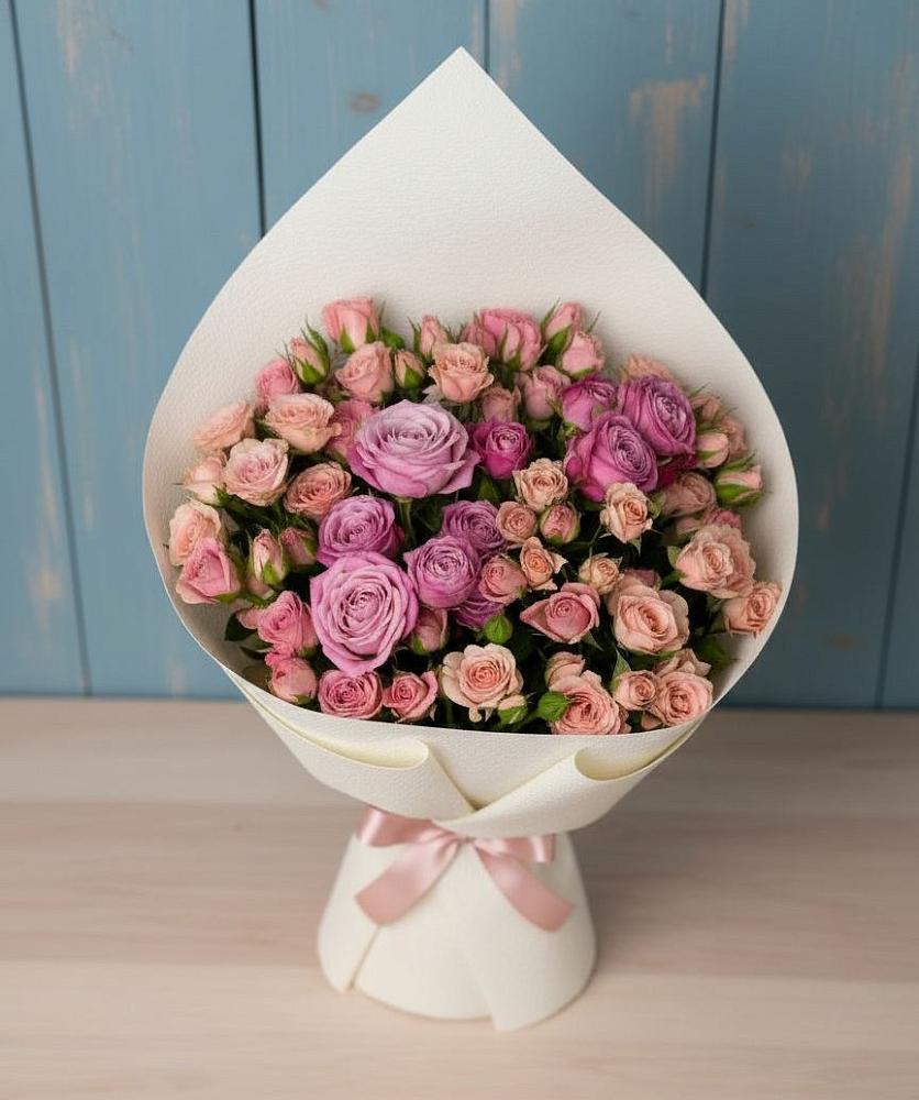 Букет цветов из: Розы в Борисово