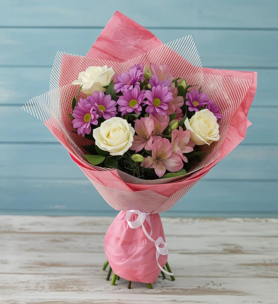 Букет цветов из: Герберы в Борисово