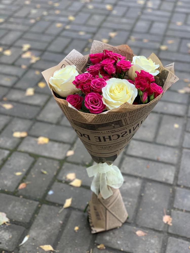 Букет цветов из: Розы в Борисово