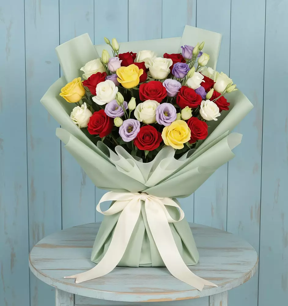 Букет цветов из: Розы в Борисово