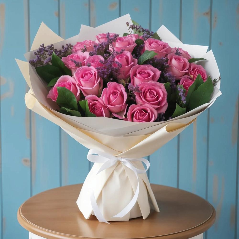 Букет цветов из: Розы в Борисово