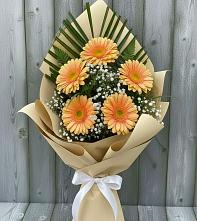Букет цветов из:  Герберы в Борисово